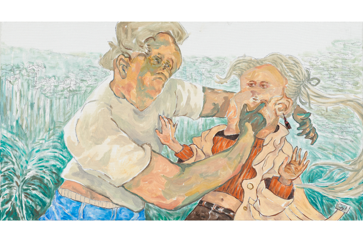 紀少淵　Poke you in 50x90cm